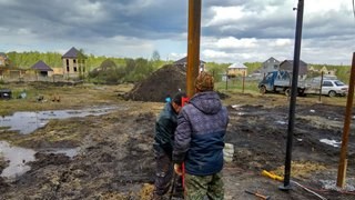 Заказать монтаж винтовых свай в Минусинск - цена под ключ с доставкой от 1851 шт