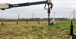 Установка винтовых свай Минусинск цена от 3085 руб.