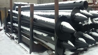 Винтовые сваи диаметром 73 мм Минусинске цена от 1337 руб.